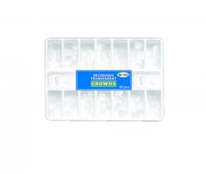 Coroane transparente cape celuloid set pt frontali adulti 64 buc - imagine 7